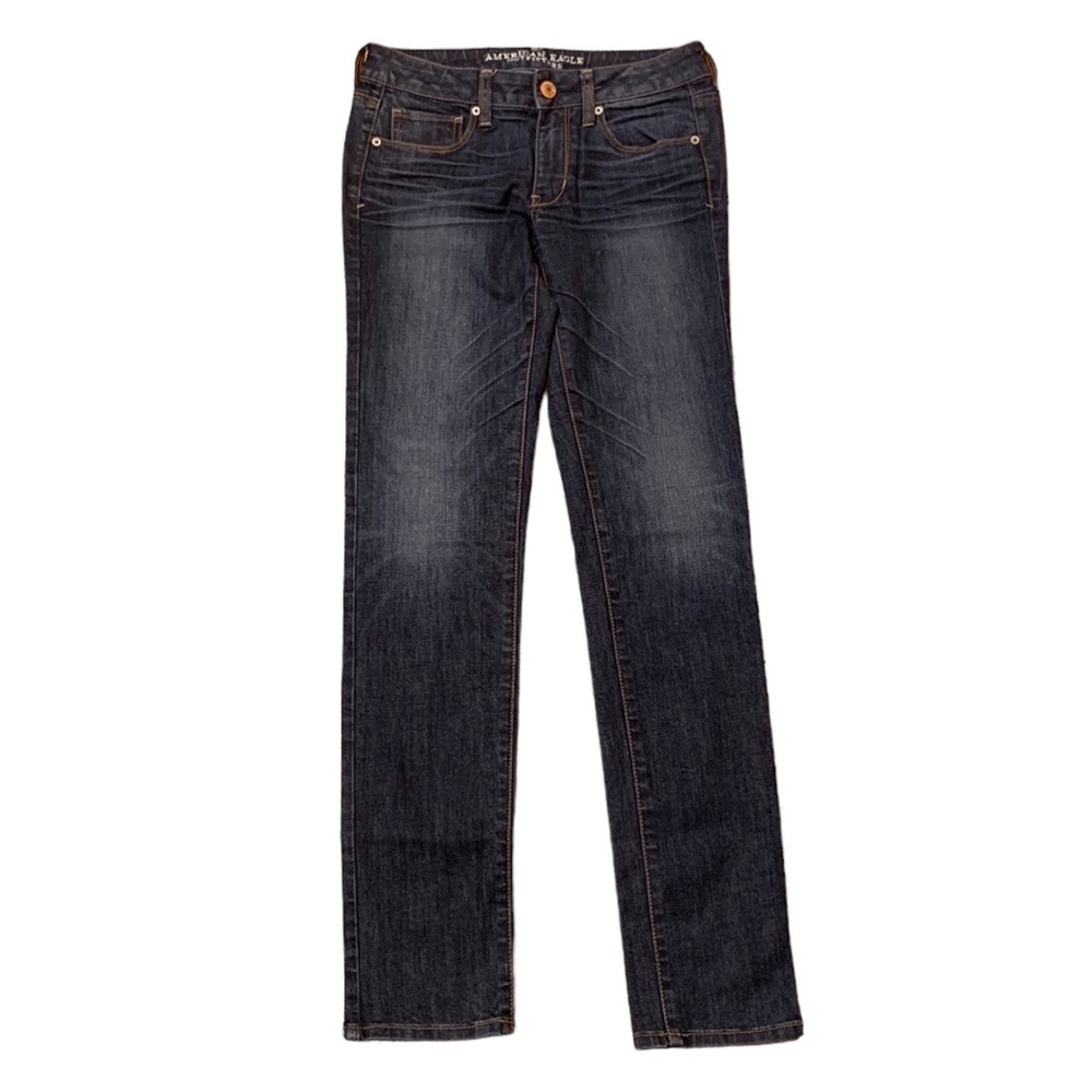 AMERICAN EAGLE Super Stretch Skinny Jeans, size 6 Long